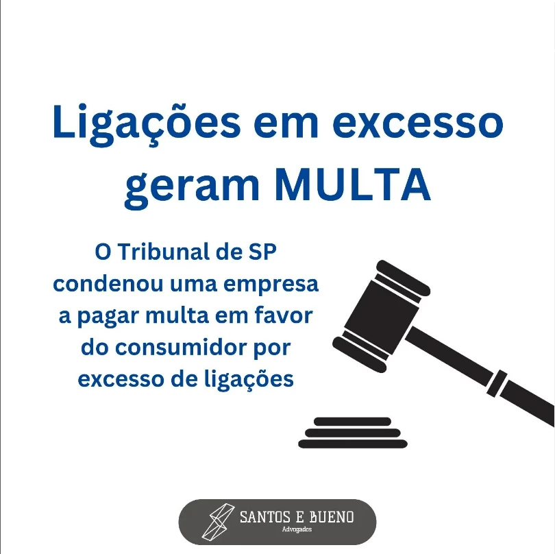 Ligações em excesso geram multa